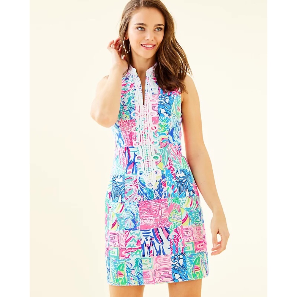 LILLY PULITZER Alexa shift summer shift dress